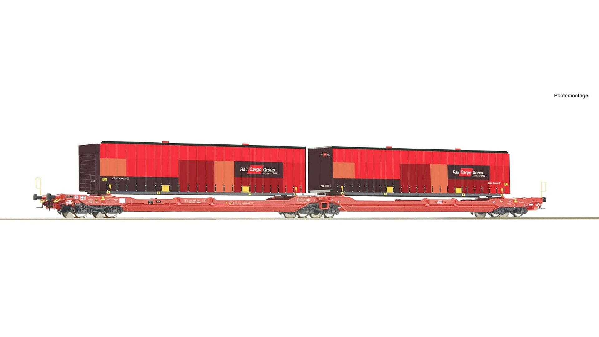 Roco R6600033 double-pocket articulated trolley T3000e