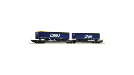 Roco 6600034 Articulated Double-Pocket Wagon T3000e TX Logistik DC