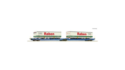 Roco 6600117 Articulated Double-Pocket Wagon T3000e VTG DC