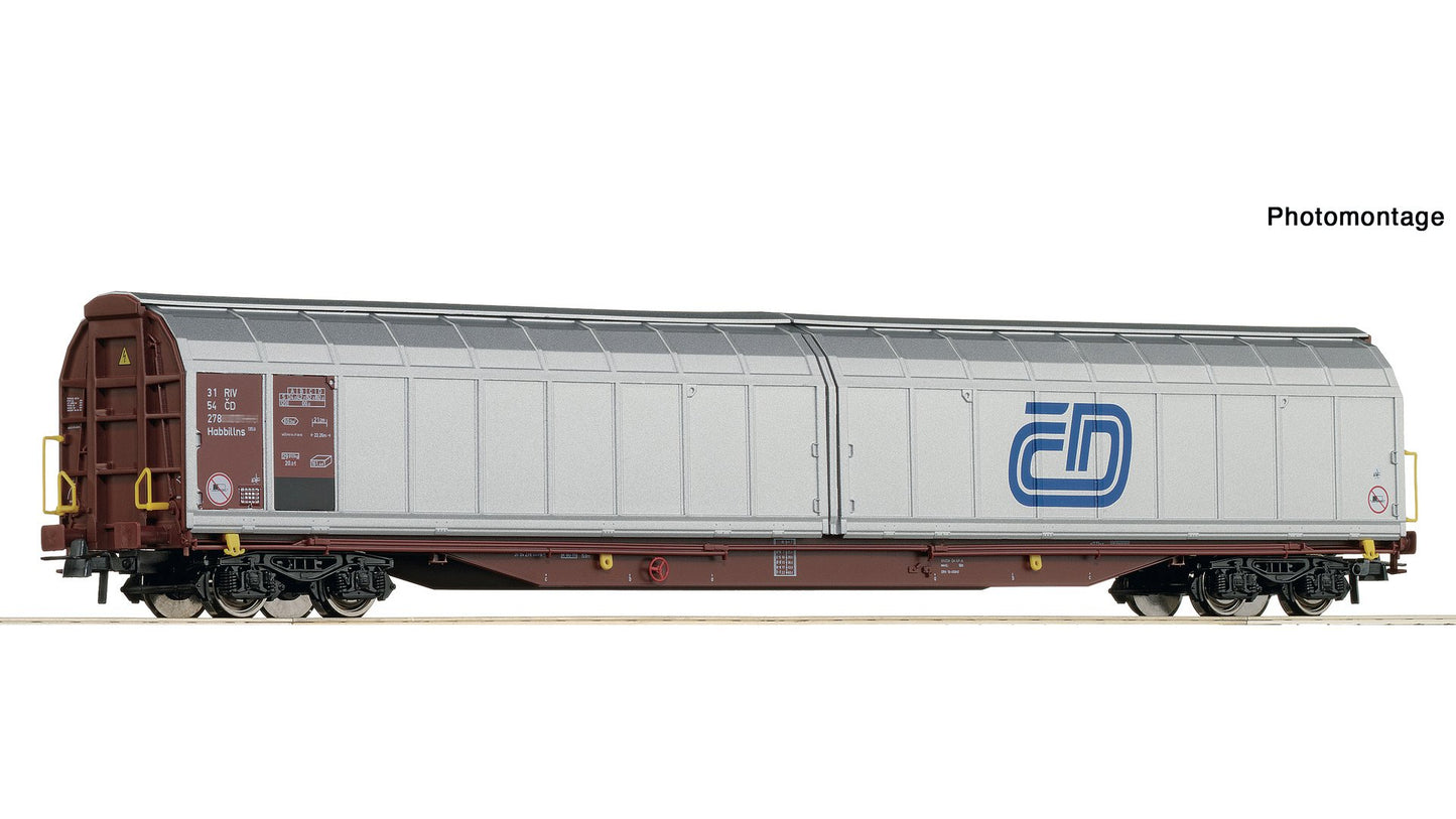Roco R6600128 Sliding wall wagon, CD