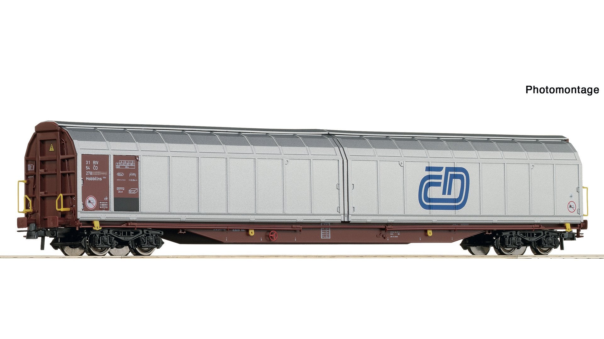 Roco R6600128 Sliding wall wagon, CD
