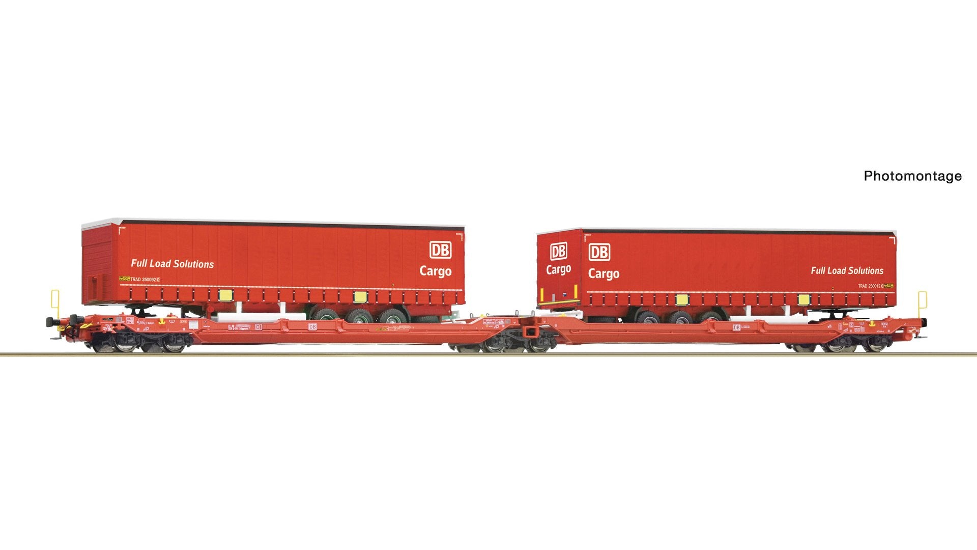 Roco R6600168 Articulated double-pocket wagon T3000e, DB AG