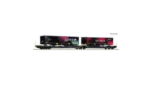 Roco 6600170 Articulated Double-Pocket Wagon T3000e TX Logistik DC