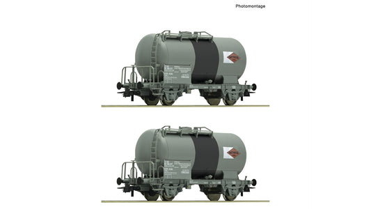 Roco R6600196 2 piece set: Tank wagons, SBB