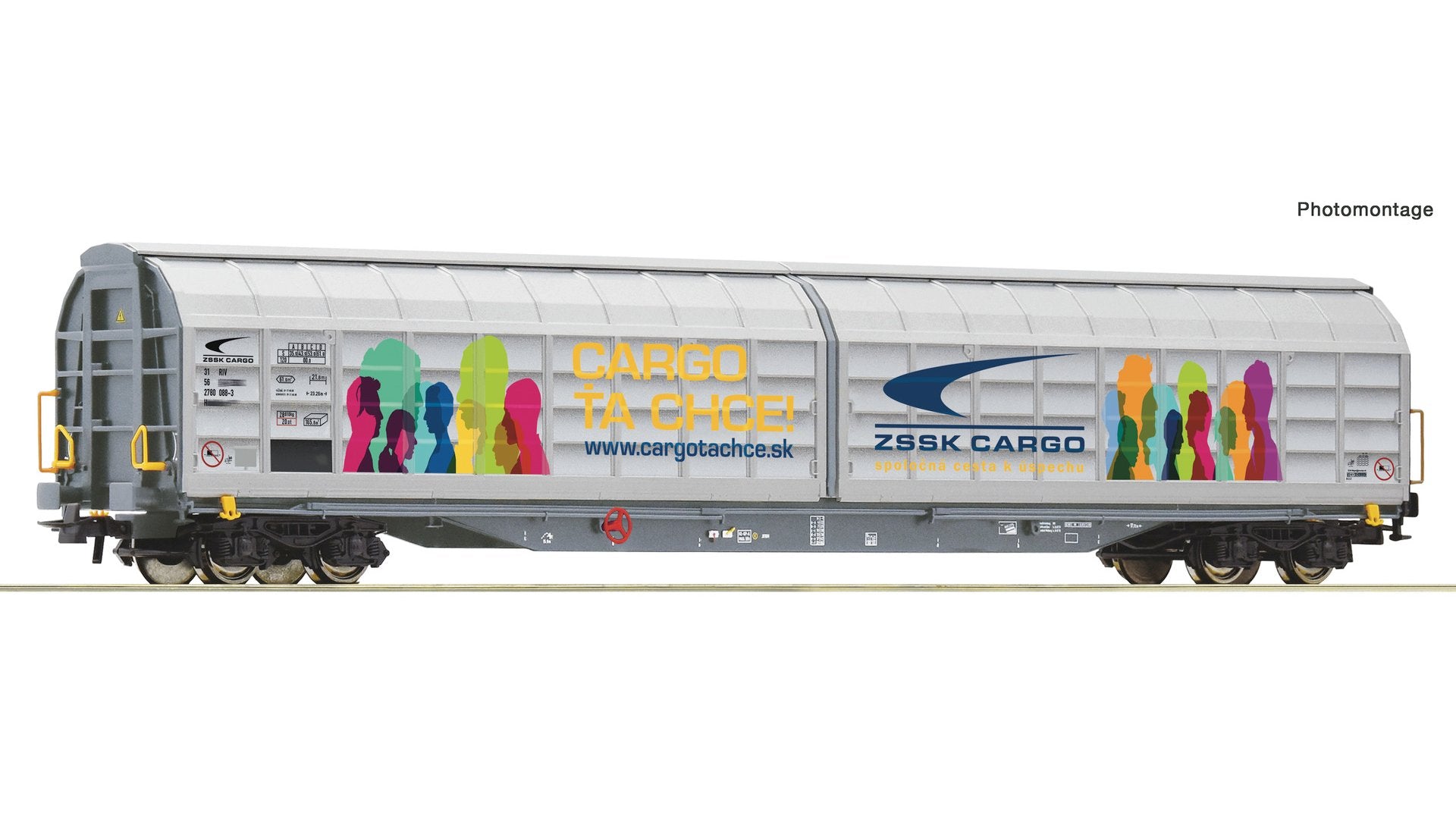 Roco R6600225 Sliding wall wagon, ZSSK coachgo