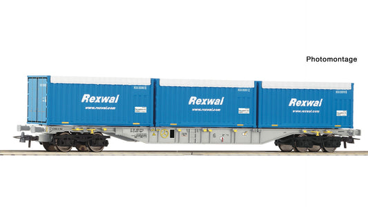 Roco R6600234 Container carrier wagon, AAE