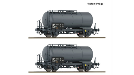 Roco R6600245 2 piece set: Tank wagons, DR