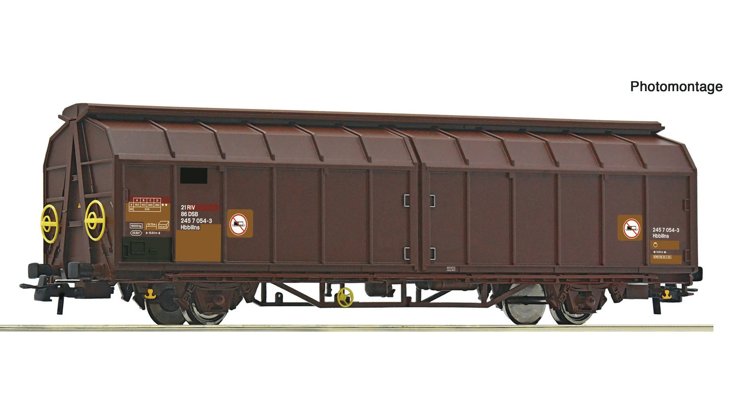 Roco R6600266 Sliding wall wagon, DSB