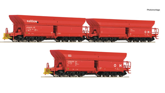 Roco R6600271 3 piece set (2): Ore wagons, DB AG