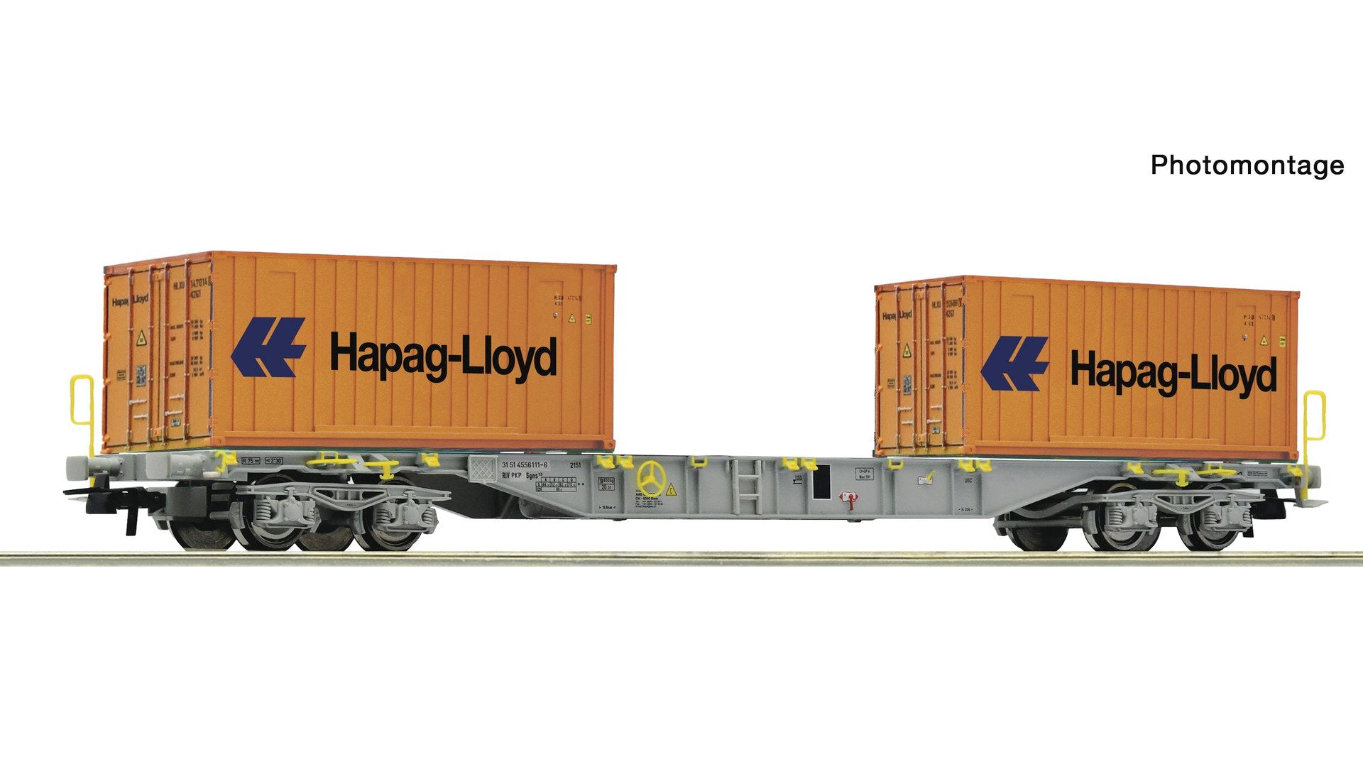 Roco R6600304 Container carrier wagon, PKP
