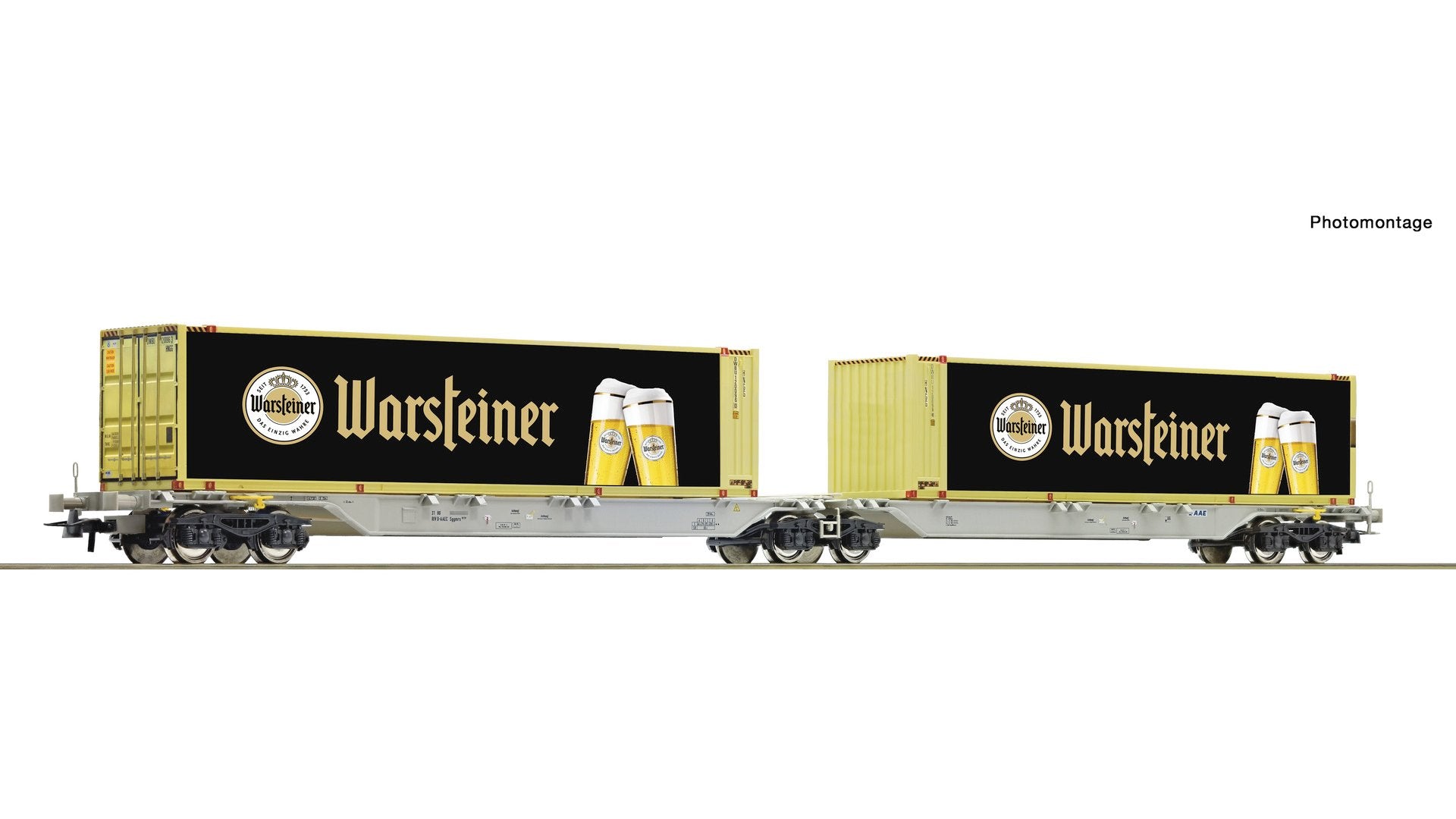 Roco R6600320 Double container wagon