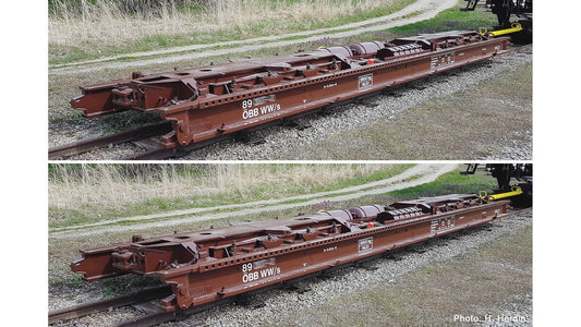 Roco R6640005 2 piece set: narrow gauge transporter wagon, ÖBB