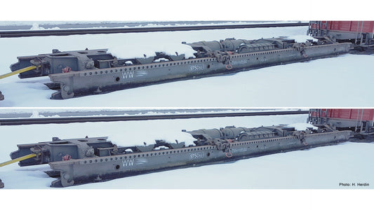 Roco R6640007 Narrow gauge transporter wagon, Zillertalbahn