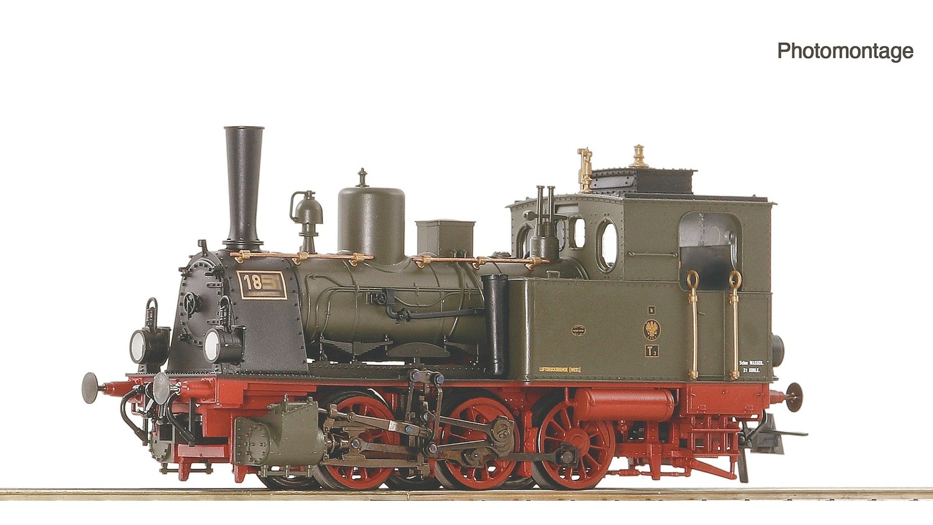 Roco 70036 Steam Locomotive T3 K.P.E.V. DCC