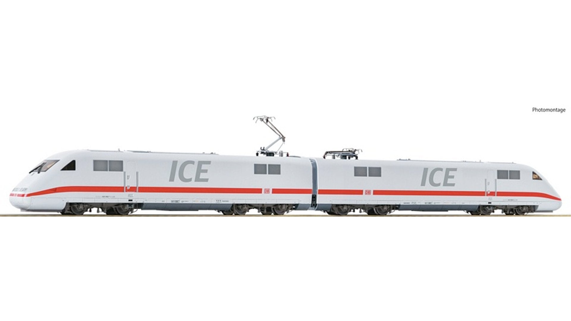 Roco 70402 2 piece set: Electric multiple unit ICE 1 (class 401), DB AG