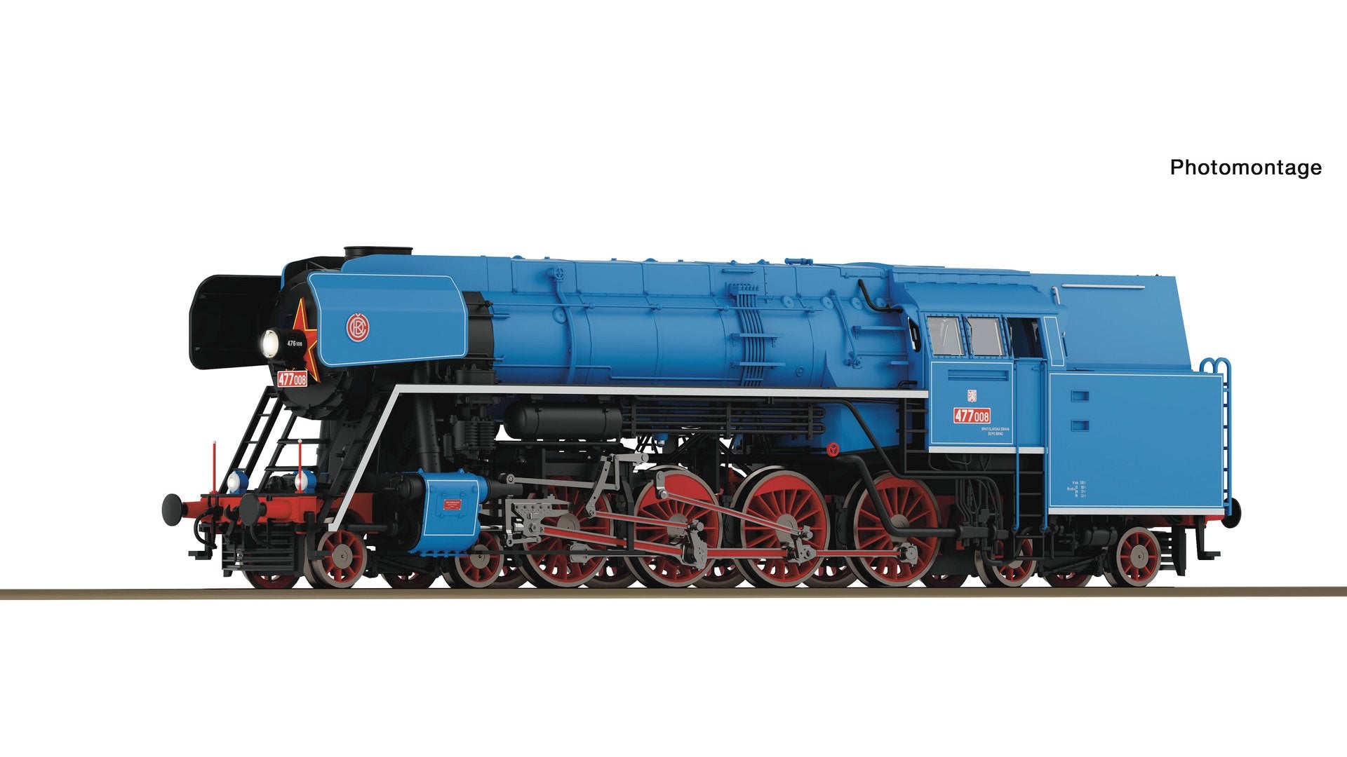 Roco R7100033 Steam locomotive 477 008
