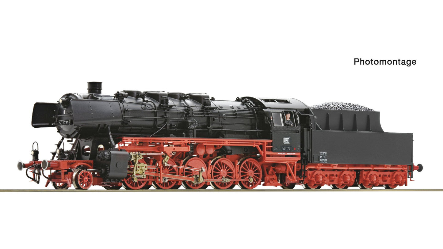 Roco R7110046 Steam locomotive 50 1751, DB