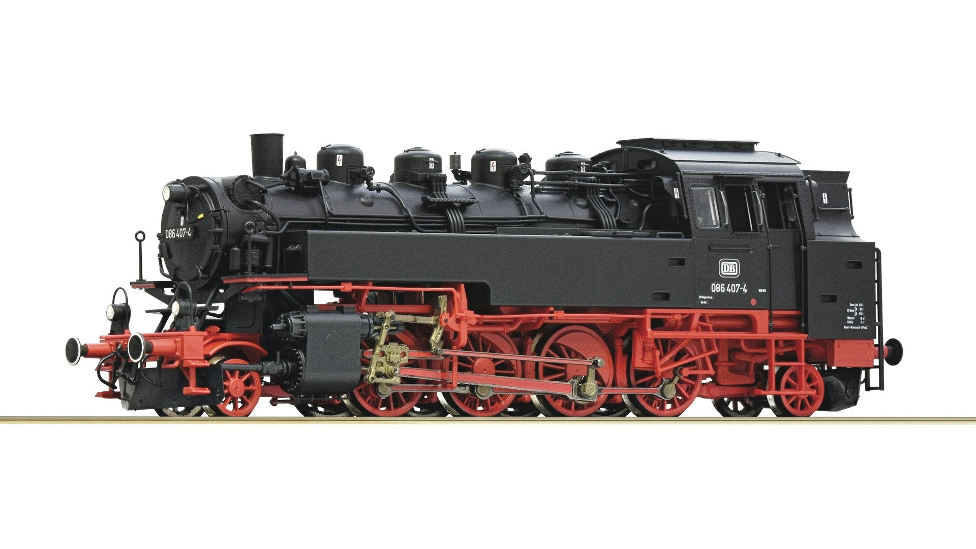 Roco 7120019 Steam Locomotive 086 407-4 DB AC
