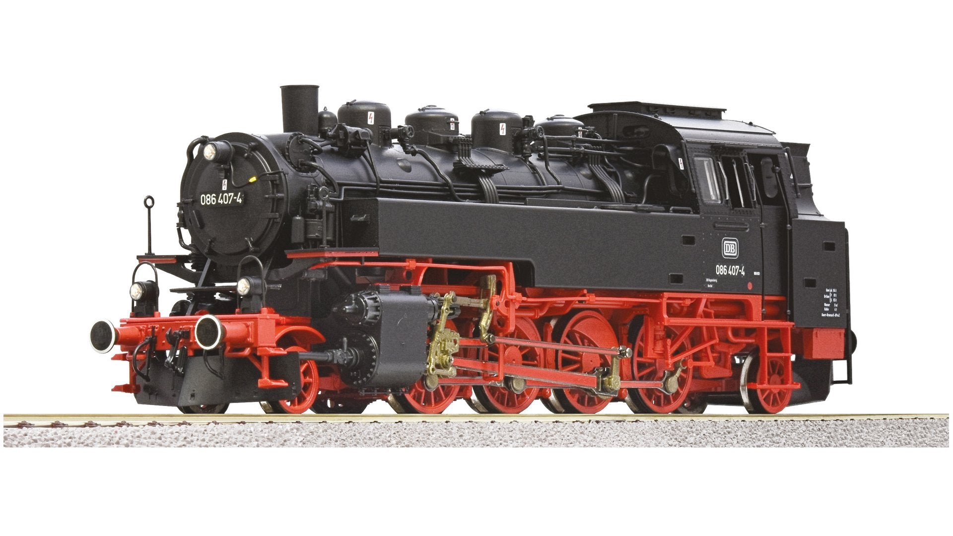 Roco 7120019 Steam Locomotive 086 407-4 DB AC