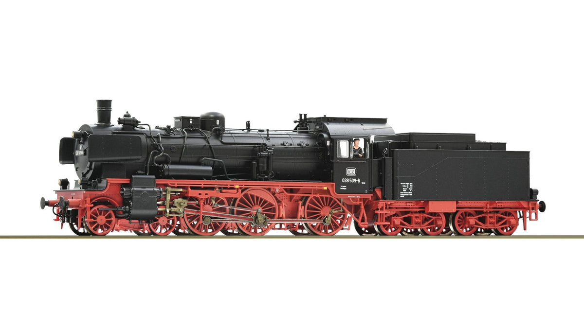 Roco 71380 Steam Locomotive Class 038 509-6 DB DCC