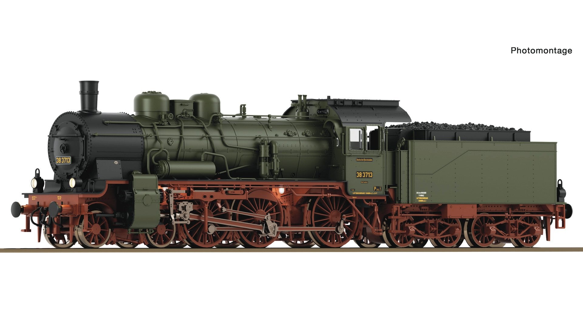 Roco R71396 Steam locomotive 38 3713, DRG