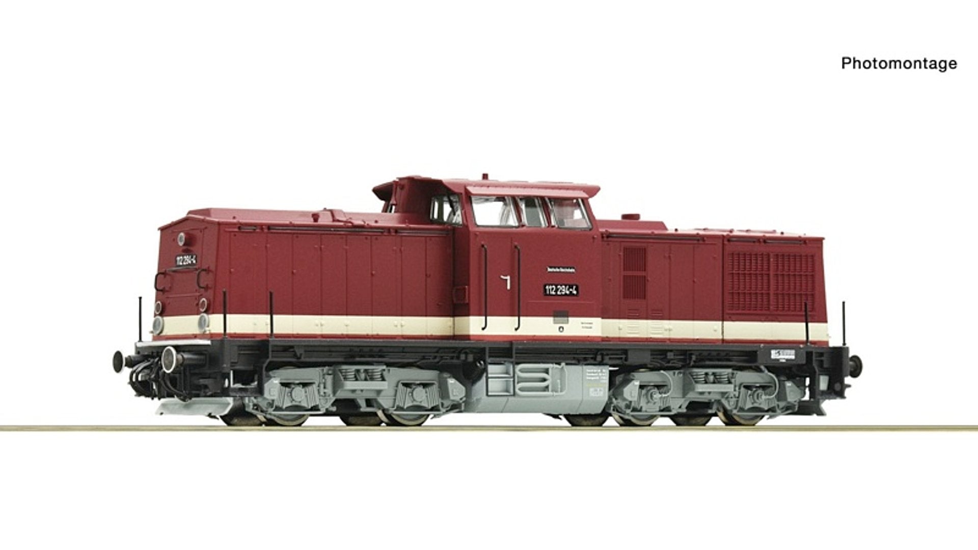 Roco 7300011 Diesel Locomotive 112 294-4 DR DC