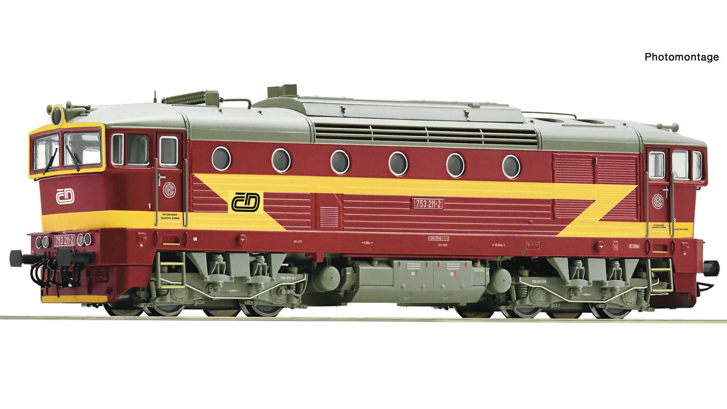 Roco R7300088 Diesel locomotive 753 211-2, CD