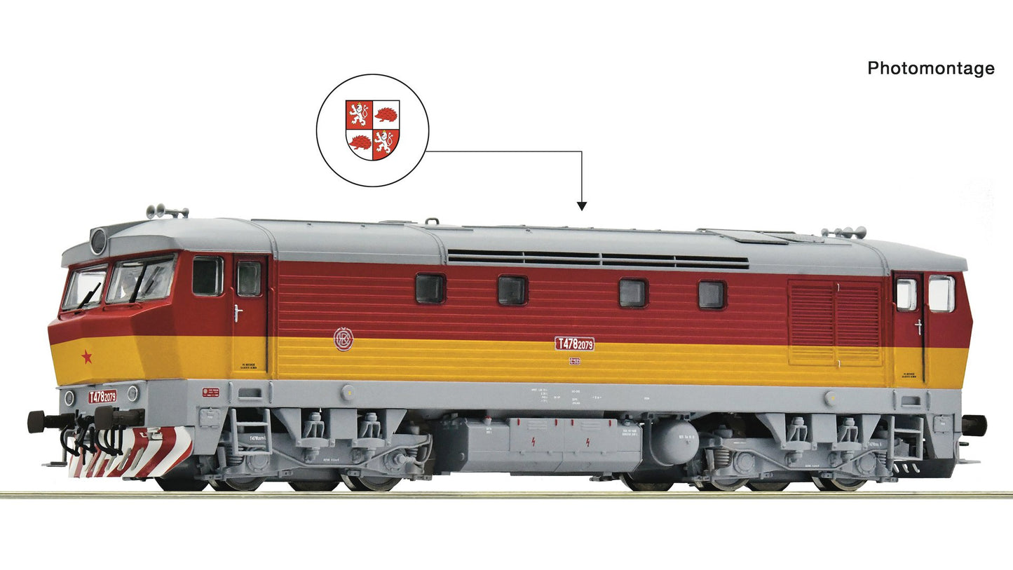 Roco R7300090 Diesel locomotive T 478 2079