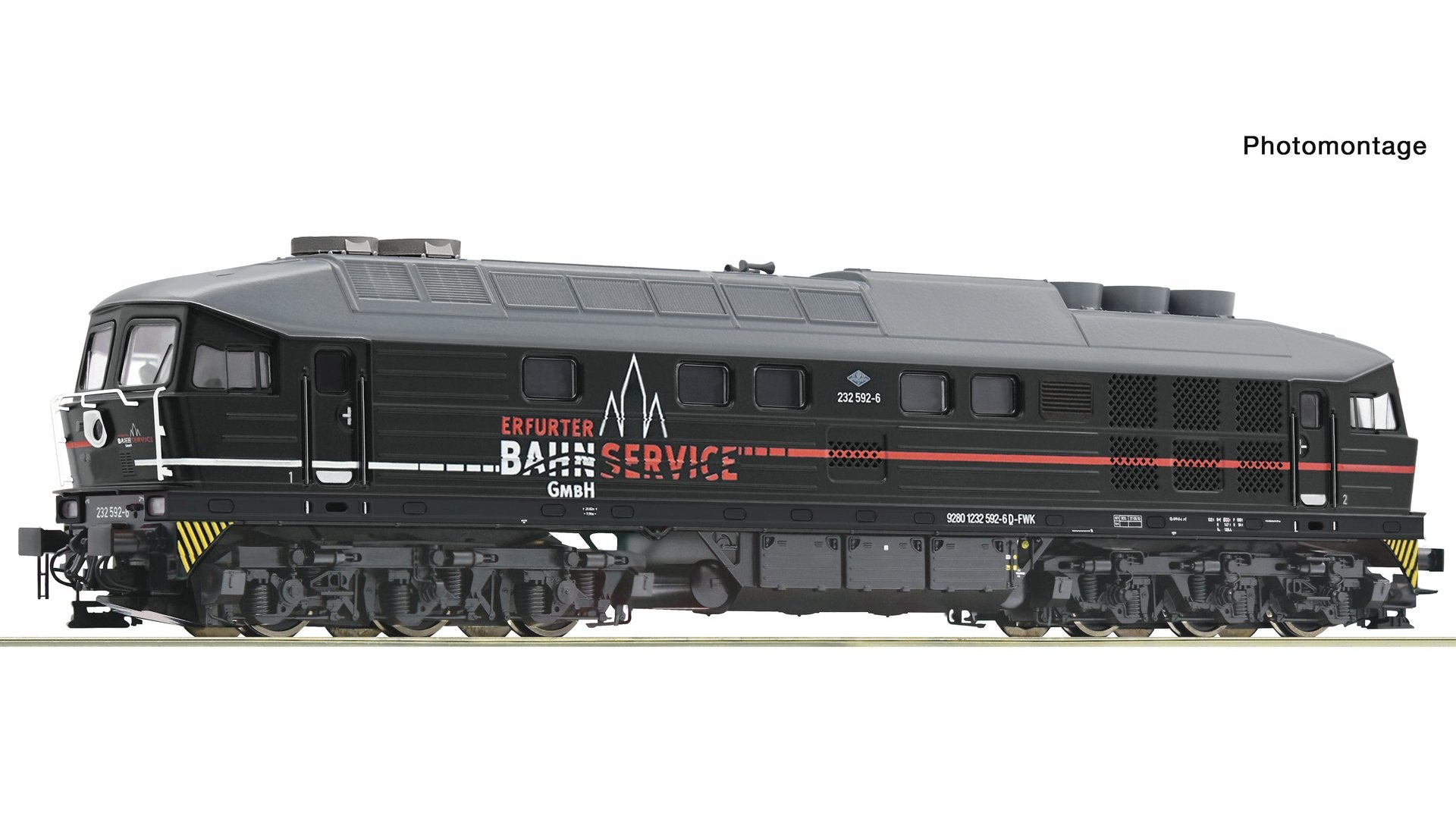 Roco R7300103 Diesel locomotive 232 592-6