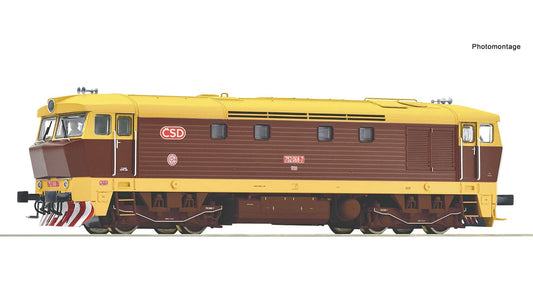 Roco 7310026 Diesel Locomotive 752 068-7 CSD/CD DCC