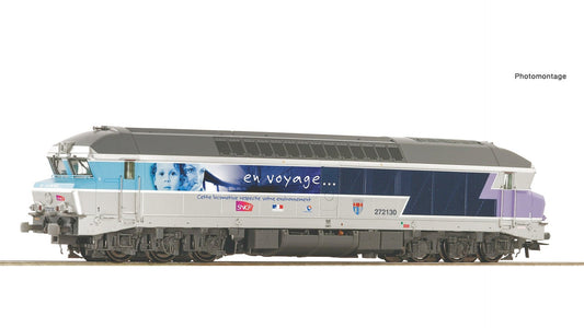 Roco 7310027 Diesel Locomotive CC 72130 SNCF DCC