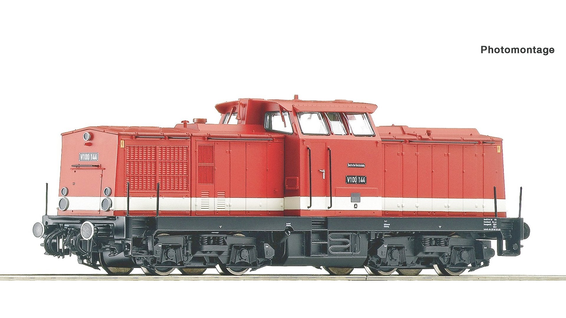 Roco 7310033 Diesel Locomotive V 100 144 DR DCC