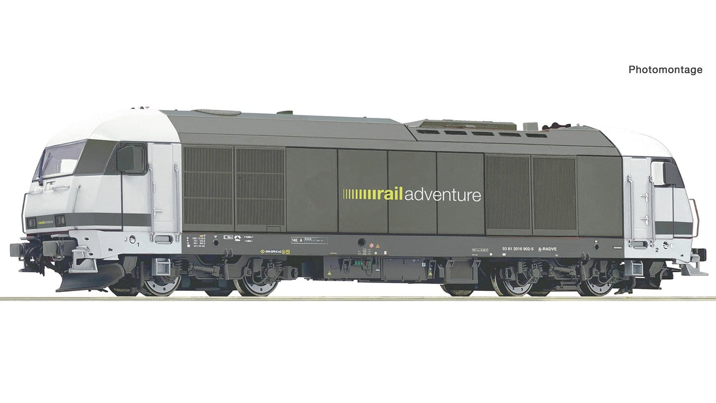 Roco 7310036 Diesel Locomotive 2016 902-5 RADVE DCC