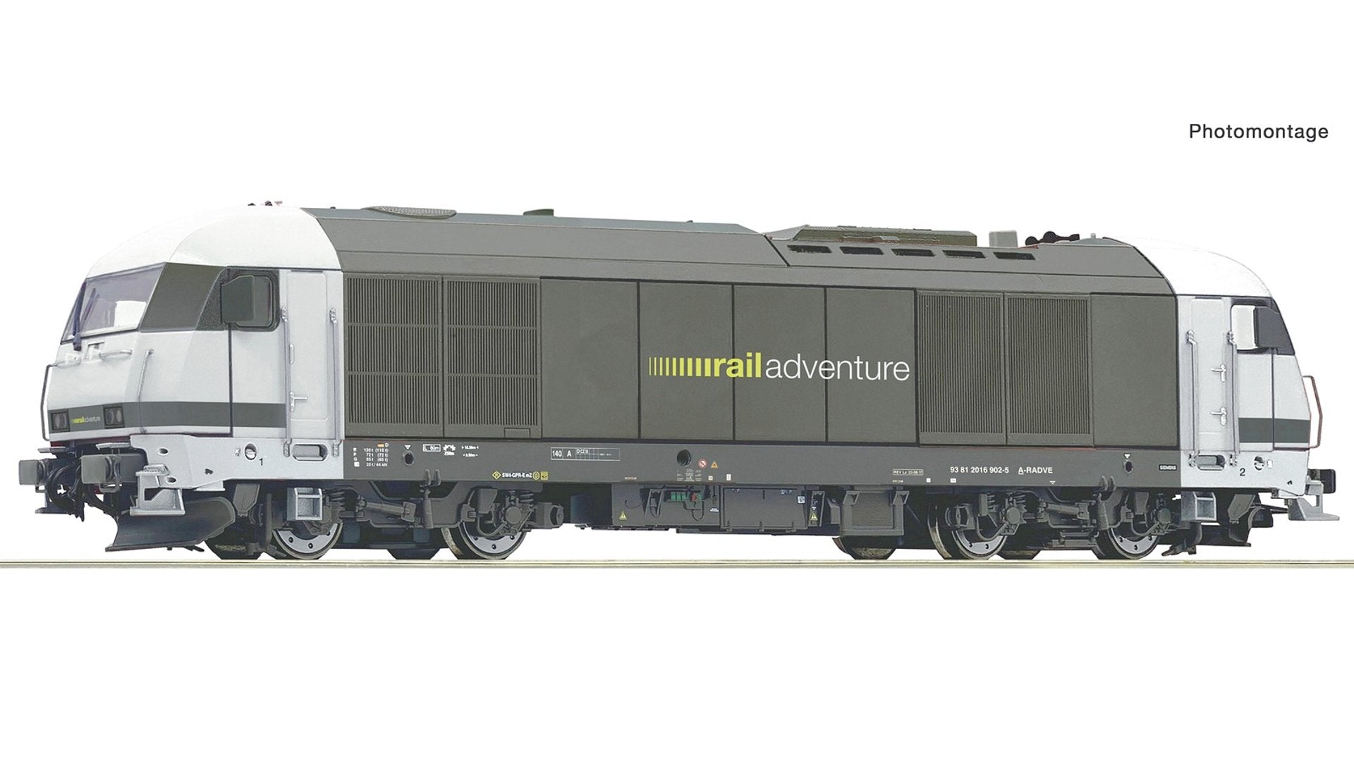 Roco 7310036 Diesel Locomotive 2016 902-5 RADVE DCC