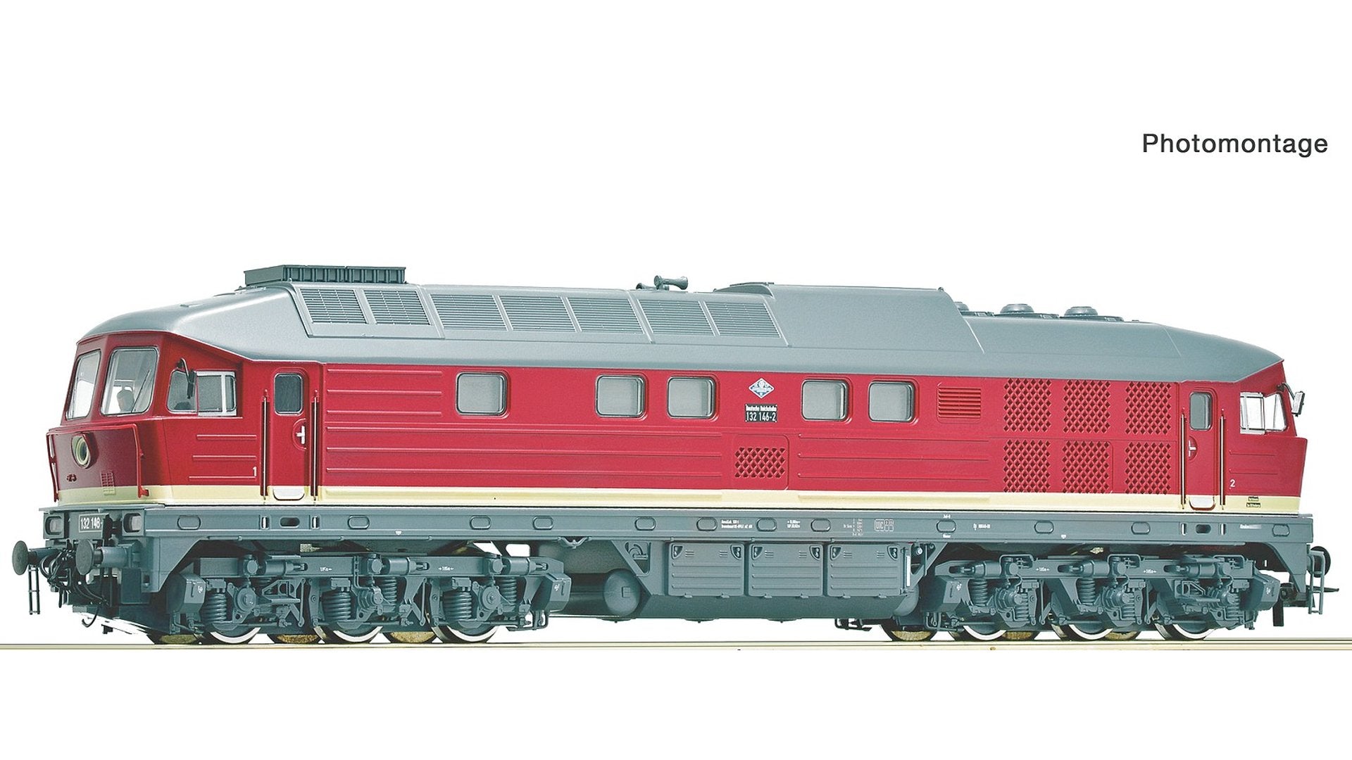 Roco 7310039 Diesel Locomotive 132 146-2 DR DCC
