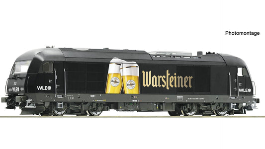 Roco R7310104 Diesel locomotive 22 "Warsteiner", WLE