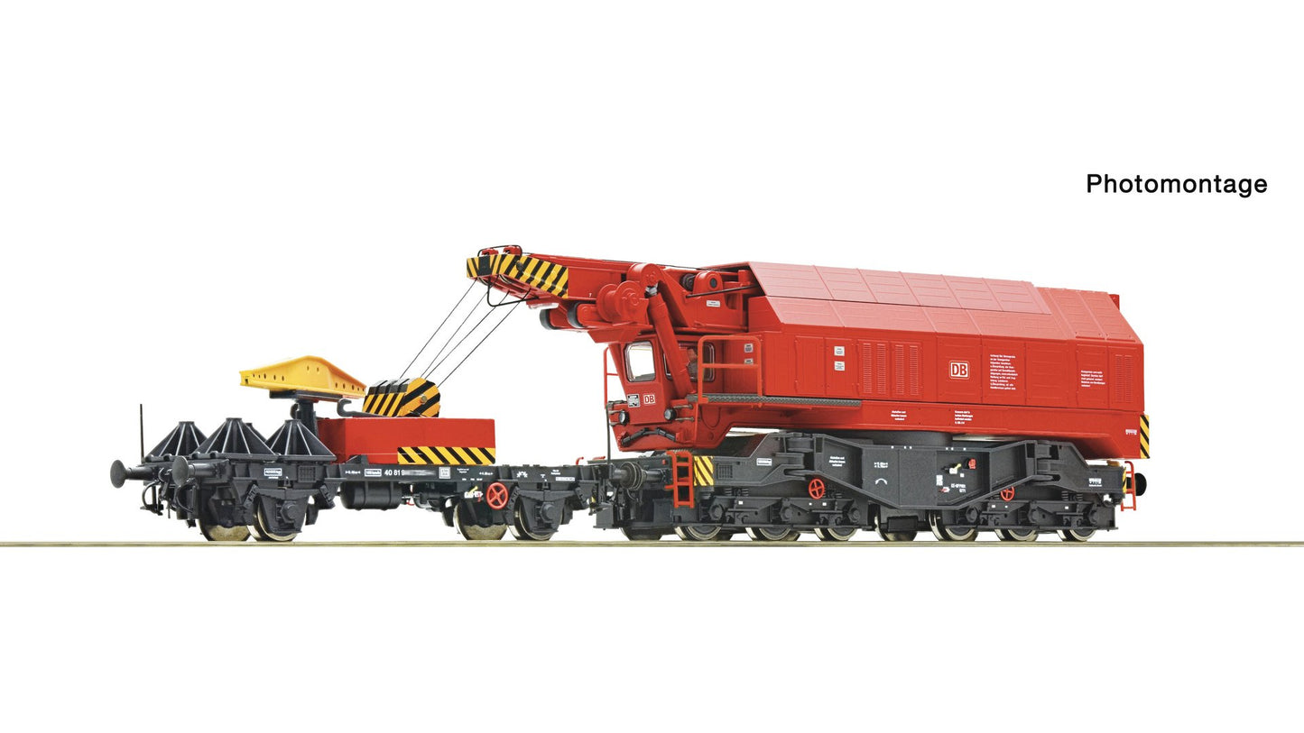 Roco R7320070 Digital railway slewing crane, DB AG