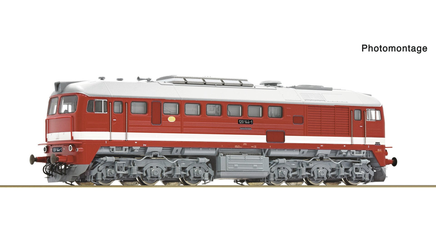 Roco R7320096 Diesel locomotive 120 144-1, DR