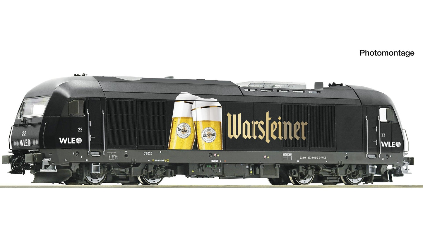 Roco R7320104 Diesel locomotive 22 "Warsteiner", WLE