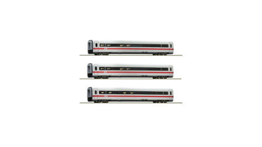 Roco 74031 3 piece set 4 Intermediate coaches ICE 1 DB AG