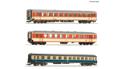 Roco 74051 3 piece set 1 Express train E 712
