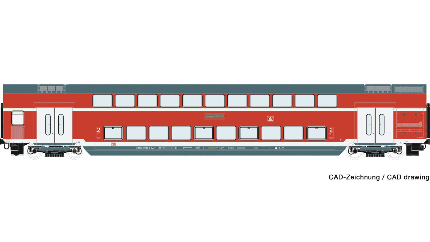 Roco 74152 Double deck car