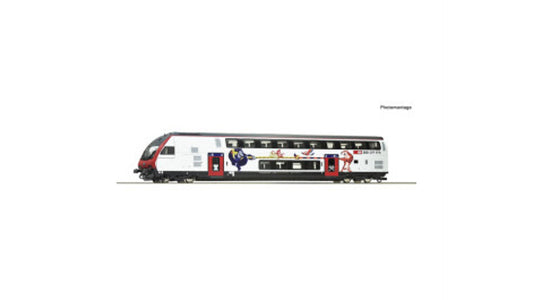 Roco 74718 Double deck control cab coach 2nd class SBB