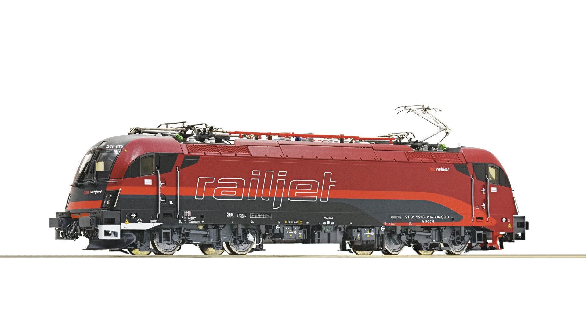 Roco R7500182 Electric locomotive 1216 016-6 "Railjet", ÖBB