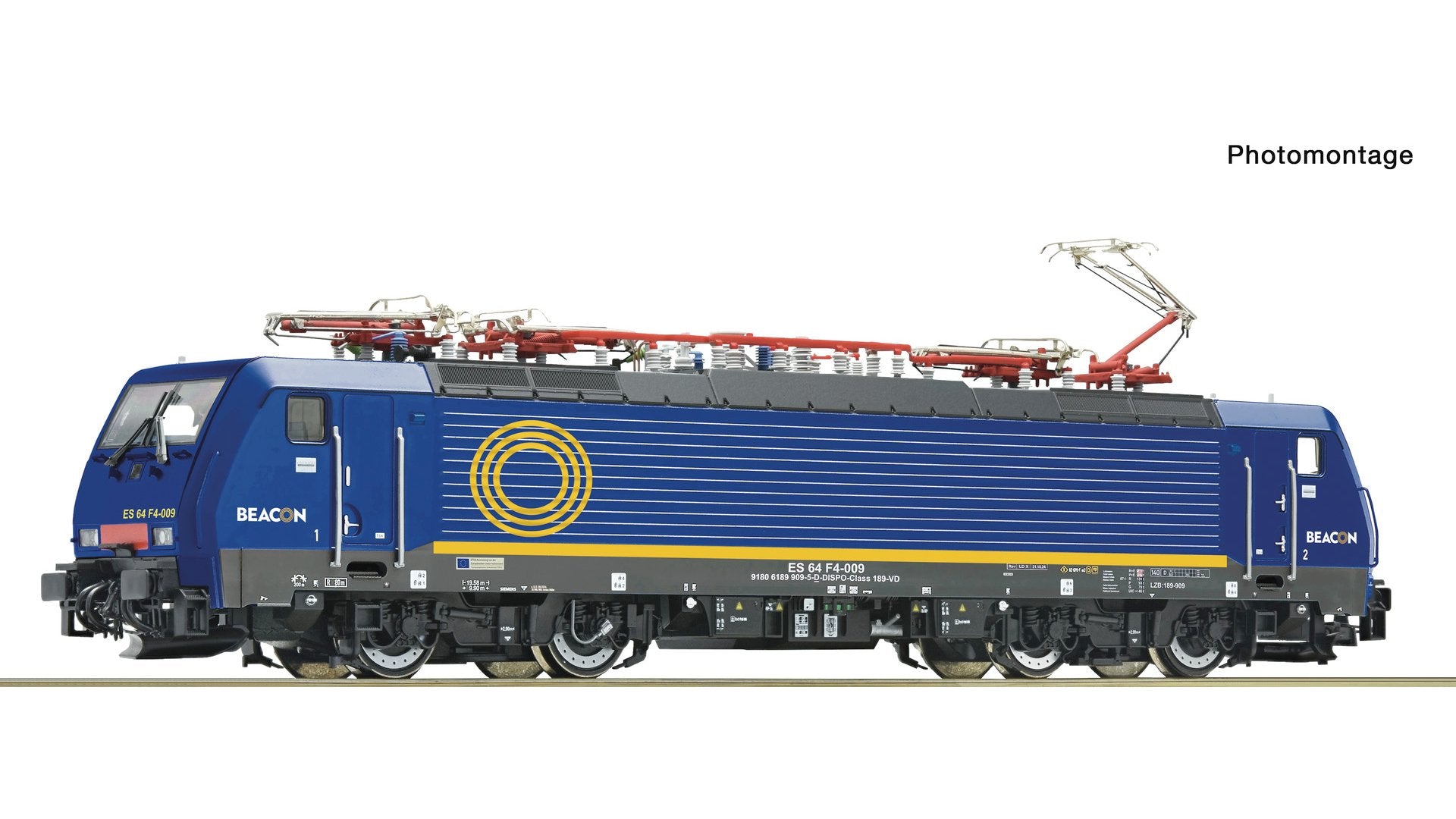 Roco R7500188 Electric locomotive 189 909-5