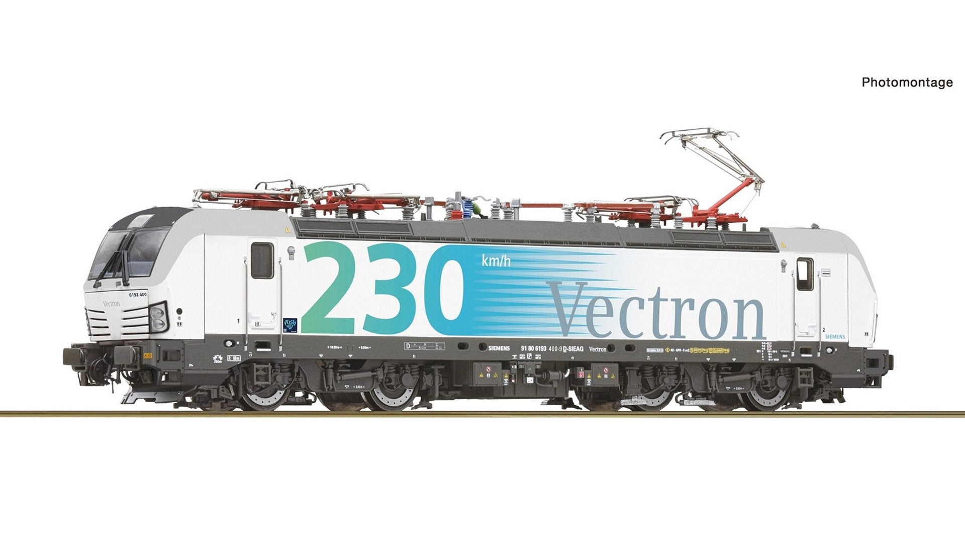 Roco 7510055 Electric Locomotive 193 400-9 Siemens DCC