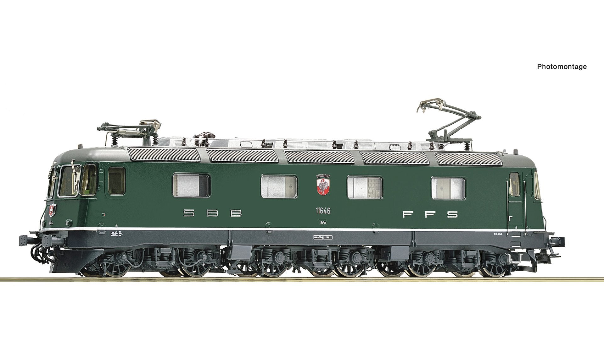 Roco R7510160 Electric locomotive Re 6/6 11646, SBB Cargo