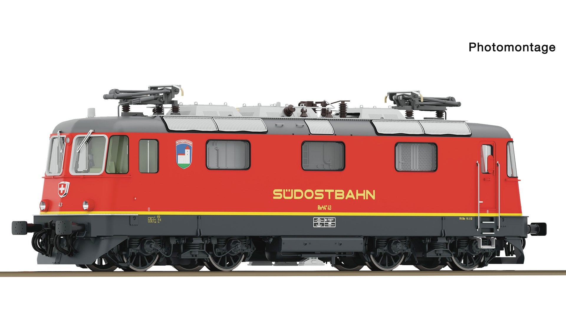Roco R7510170 Electric locomotive Re 4/4 III 43, SOB