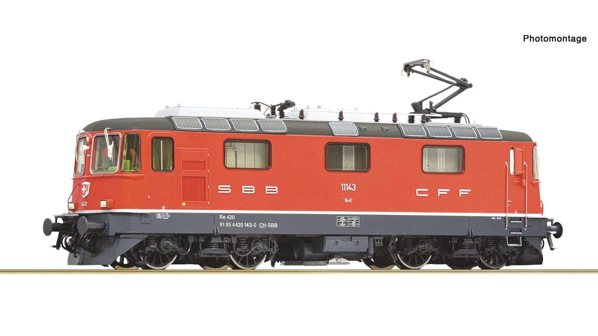 Roco R7510222 Electric locomotive Re 4/4 II 11143, SBB