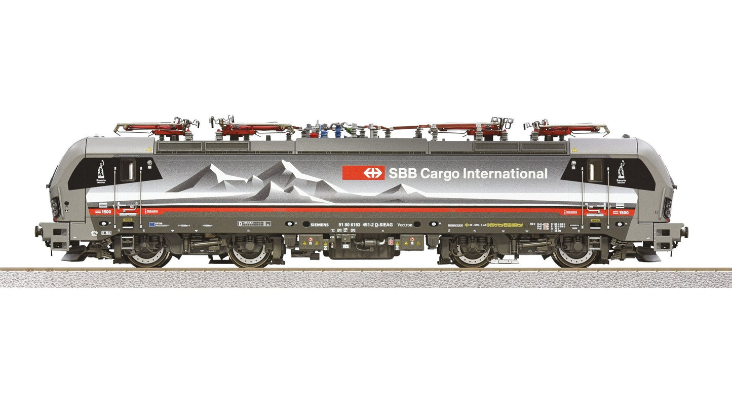 Roco 7520107 Electric Locomotive 193 451-2 Alppiercer 3 SBB Cargo International AC